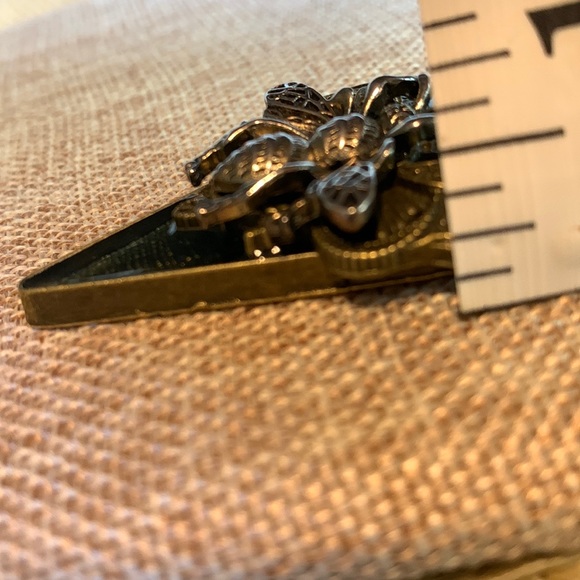 Bee Heart Necklace layered New Handmade - Picture 8 of 9